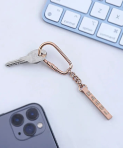 Keepsake Keychain- Rose Gold