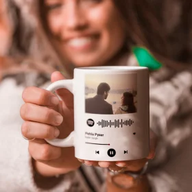 Personalised Spotify Coffee Mugs