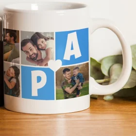 Personalised Papa Coffee Mug
